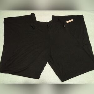 BRAND NEW Victoria's Secret Wide Leg Black Leggings